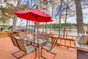 Private Dock and Fire Pit Gantt Lake Getaway!